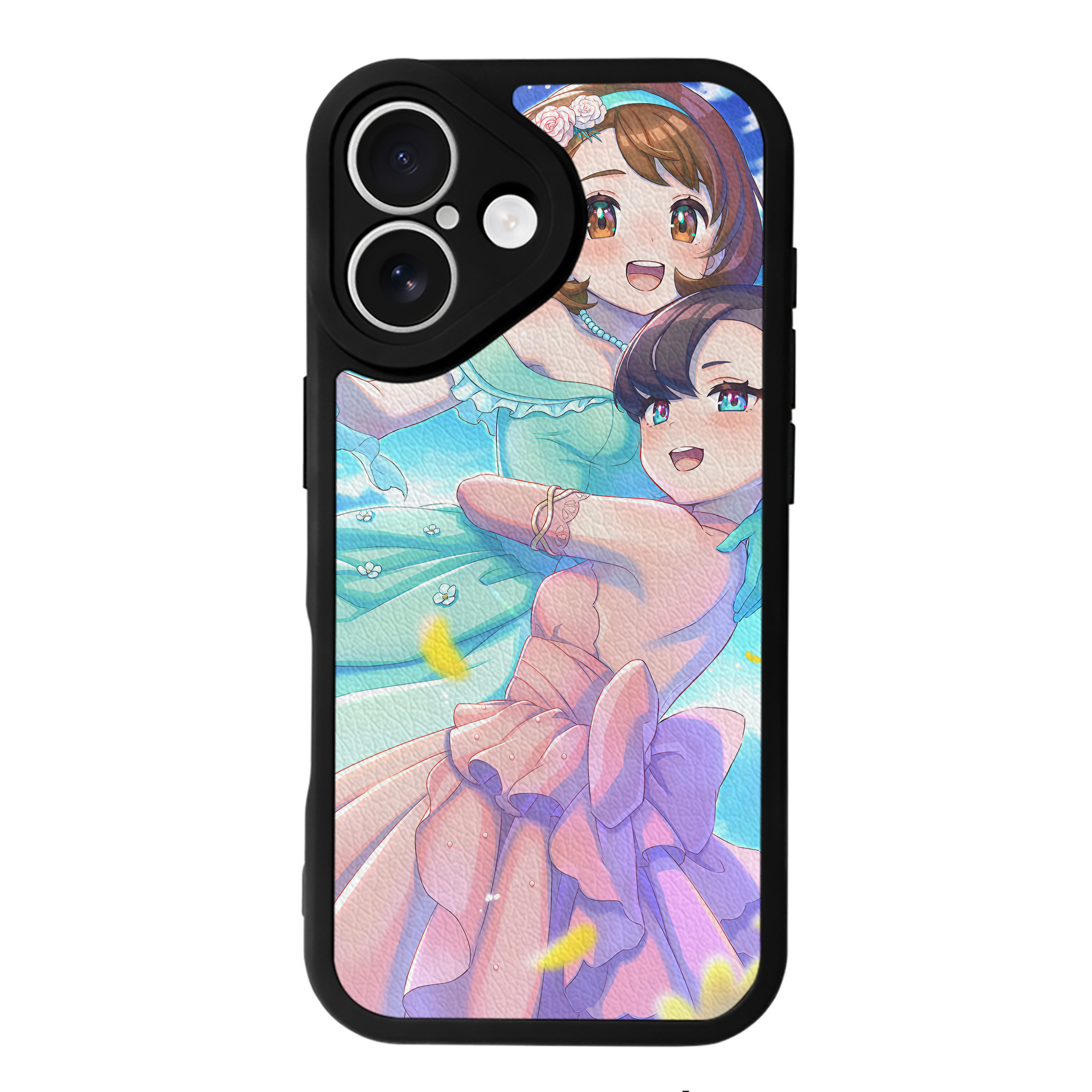 （画像用） ポケットモンスター Pokémon 【iPhone 16シリーズ対応】シリコンスマホケース（レザー調） 材質：シリコン